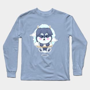 Cute Siberian Husky Long Sleeve T-Shirt